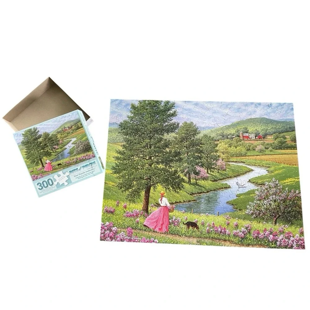 300 Piece Puzzle Bits and Pieces Flight of Fancy Complete Pre-Owned Jigsaw